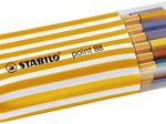 STABILO Point 88 Fineliner 0.4 mm Mehrfarbig