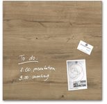SIGEL Glas-Magnettafel 48,0 x 48,0 cm Natural Wood