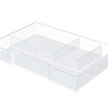 LEITZ Schubladeneinsatz Polystyrol transparent