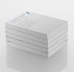 Terminblöcke 7.4 cm  x 10.5 cm grau