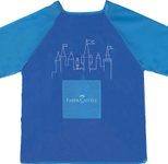 FABER-CASTELL unisex Kinder Malschürze blau