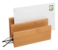 WEDO Briefständer Bambus braun
