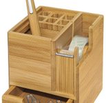 WEDO Schreibtisch-Organizer 10,3 x 10,3 x 11,7 cm braun