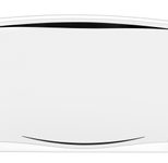 cep Schreibtischunterlage 64,2 x 43,8 cm transparent/schwarz