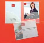 ELCO Angebotsmappen für DIN A4 weiß/transparent