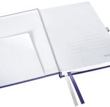 LEITZ Notizbuch DIN A5 kariert, 160 Seiten