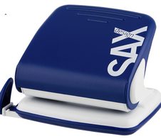 sax design Locher und Heftgeräte Set blau
