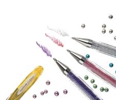 uni-ball SIGNO UM-120SP Gelschreiber 0.4 mm, Schreibfarbe: Silber