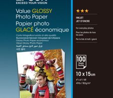 Epson Fotopapier Value Glossy 10,0 x 15,0 cm hochglänzend 183 g/m²