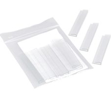 styro Beschriftungsschilder mit Clip 6,5 x 1,2 cm