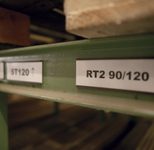 FRANKEN Etikettenhalter magnetisch dunkelbraun