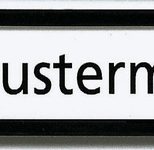 FRANKEN Etikettenhalter magnetisch dunkelbraun