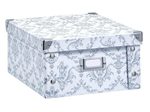 Zeller Aufbewahrungsbox vintage 9,6 l - 26,0 x 31,0 x 14,0 cm weiß, vintage