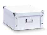Zeller Aufbewahrungsbox 9,6 l - 26,0 x 31,0 x 14,0 cm weiß