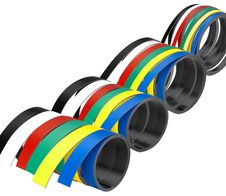 FRANKEN Magnetband 0,5 x 100,0 cm gelb