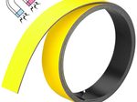 FRANKEN Magnetband 1,5 x 100,0 cm gelb