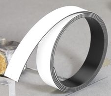 FRANKEN Magnetband 1,5 x 100,0 cm weiß