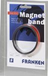 FRANKEN Magnetband 1,5 x 100,0 cm rot
