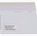 ELCO Briefumschläge DIN lang+ mit Fenster haftklebend