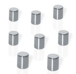 Be!Board® Magnete Ø 0,8 x 1,0 silber