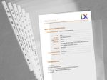 LEITZ Prospekthüllen DIN A4 0.085 mm transparent