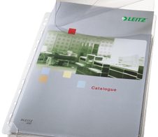 LEITZ Prospekthüllen DIN A4 0.17 mm transparent