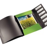 LEITZ Ordnungsmappe DIN A4 6-Fach  hellgrün