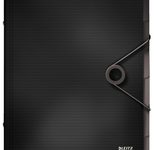 LEITZ Ordnungsmappe DIN A4 6-Fach  schwarz