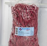 Gowi Gummibänder 15 cm 150 St. rot