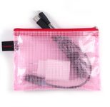 FolderSys Reißverschlussbeutel A6 rot