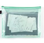 FolderSys Reißverschlussbeutel A5 grün