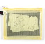 FolderSys Reißverschlussbeutel A5 gelb