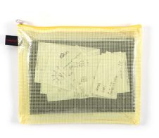 FolderSys Reißverschlussbeutel A5 gelb