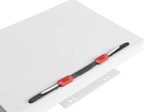 HASenPfeil ® 1 Heftstreifen  für DIN A4 weiß