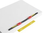 HASenPfeil ® 1 Heftstreifen  für DIN A4 gelb