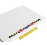 HASenPfeil ® 1 Heftstreifen  für DIN A4 gelb