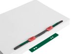 HASenPfeil ® 1 Heftstreifen  für DIN A4 grün