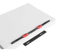 HASenPfeil ® 1 Heftstreifen  für DIN A4 schwarz