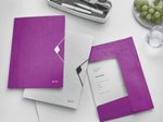 LEITZ Eckspanner WOW DIN A4 violett