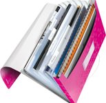 LEITZ Fächermappe DIN A4 6-Fach  pink