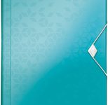 LEITZ Fächermappe DIN A4 6-Fach  eisblau