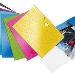 LEITZ Fächermappe DIN A4 6-Fach  violett