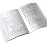 LEITZ Sichtbuch DIN A4 eisblau-metallic