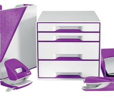 LEITZ Sichtbuch DIN A4 violett-metallic