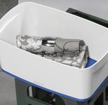 LEITZ Aufbewahrungsbox 5,0 l - 31,8 x 19,1 x 12,8 cm perlweiß/blau