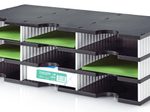 styro Sortierstation DIN C4 9-Fach  schwarz/weiß