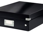 LEITZ Aufbewahrungsbox 900 Blatt - 28,0 x 37,0 x 10,0 cm schwarz