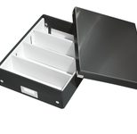 LEITZ Aufbewahrungsbox 900 Blatt - 28,0 x 37,0 x 10,0 cm schwarz