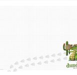 dundee Schreibtischunterlage 52,5 x 37,5 cm, weiß