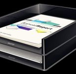 LEITZ Briefablage DIN A4 schwarz/grau